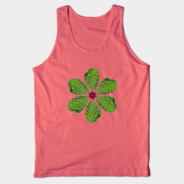 Flor de Nopal Tank Top by Eduardo Tejedor